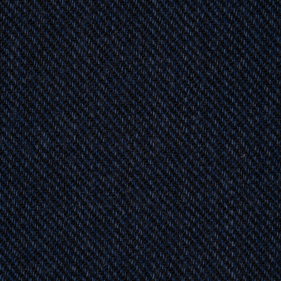 blue black virgin wool