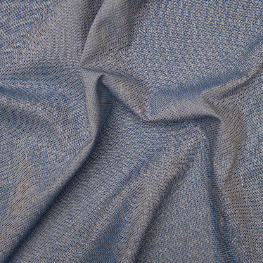 light blue white cotton